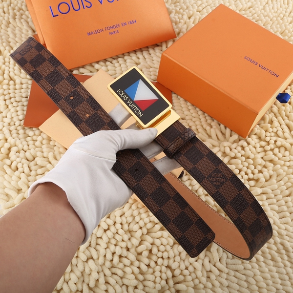 激安ルイヴィトンベルト素材ディテール